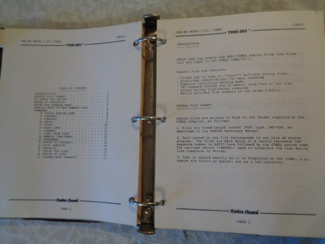 TRS - 80 Model I/III Cobol User's Guide