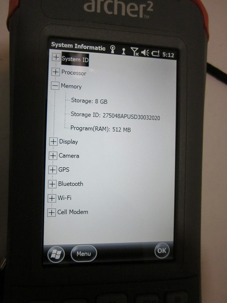 Juniper Systems Archer 2 Data Collector ***Pls Read