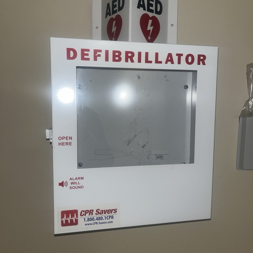CPR Savers Alarmed AED Cabinet