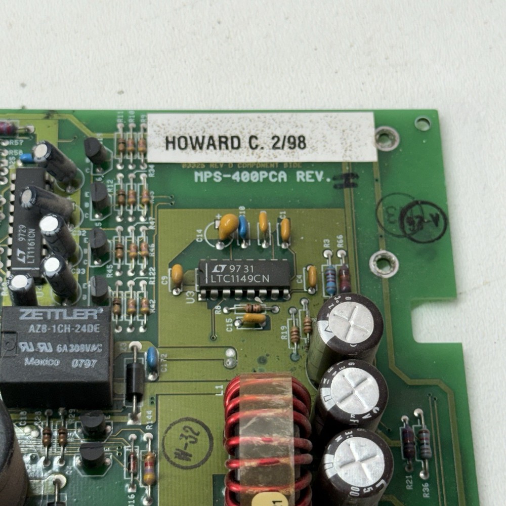 Notifier MPS-400RB Main Power Supply Replacement Board