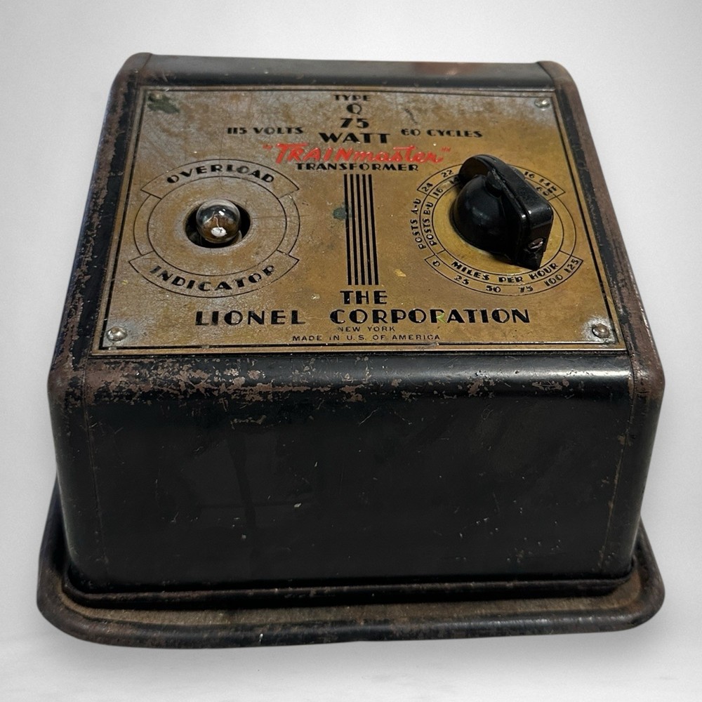 Lionel Type Q Trainmaster Transformer 75 Watt 115 Volt