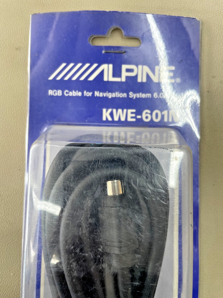 Alpine KWE-601N RGB Cable for Navigation System 6.0m, NOS