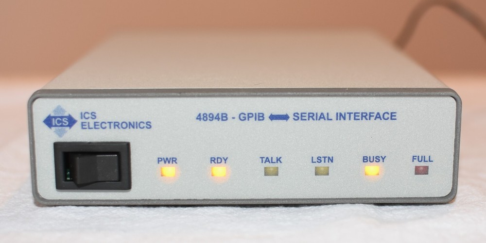 PerkinElmer ICS Model 4894B GPIB Interface 1 Port Serial