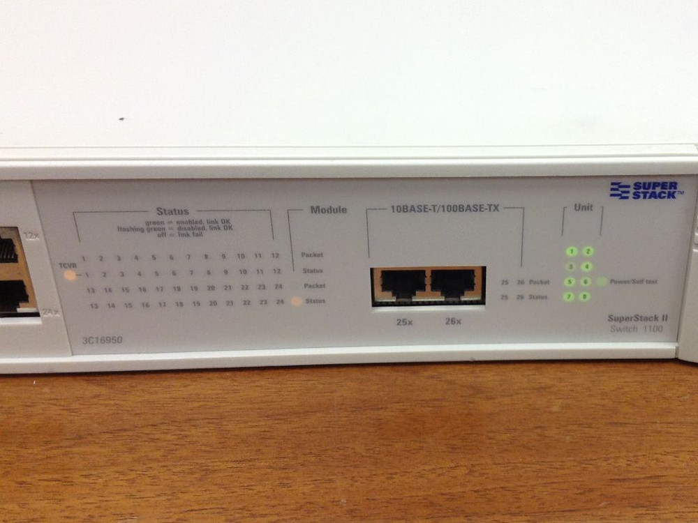 3Com - SuperStack II Switch 1100 - 24 Ports - 3C16950
