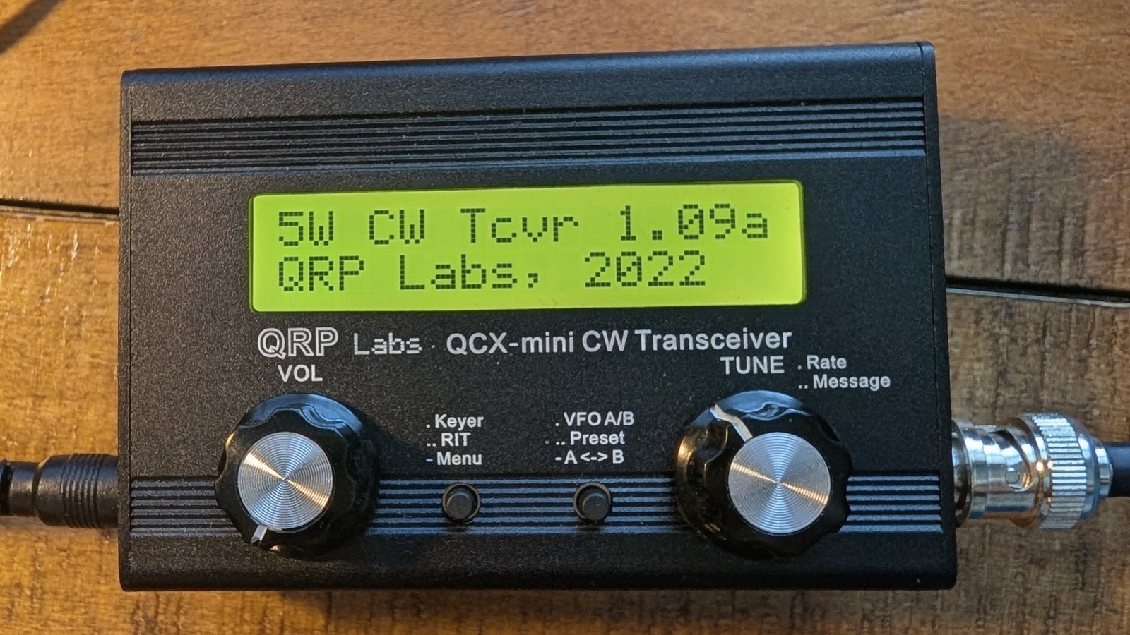 QRPLabs QCX Mini 20 meters