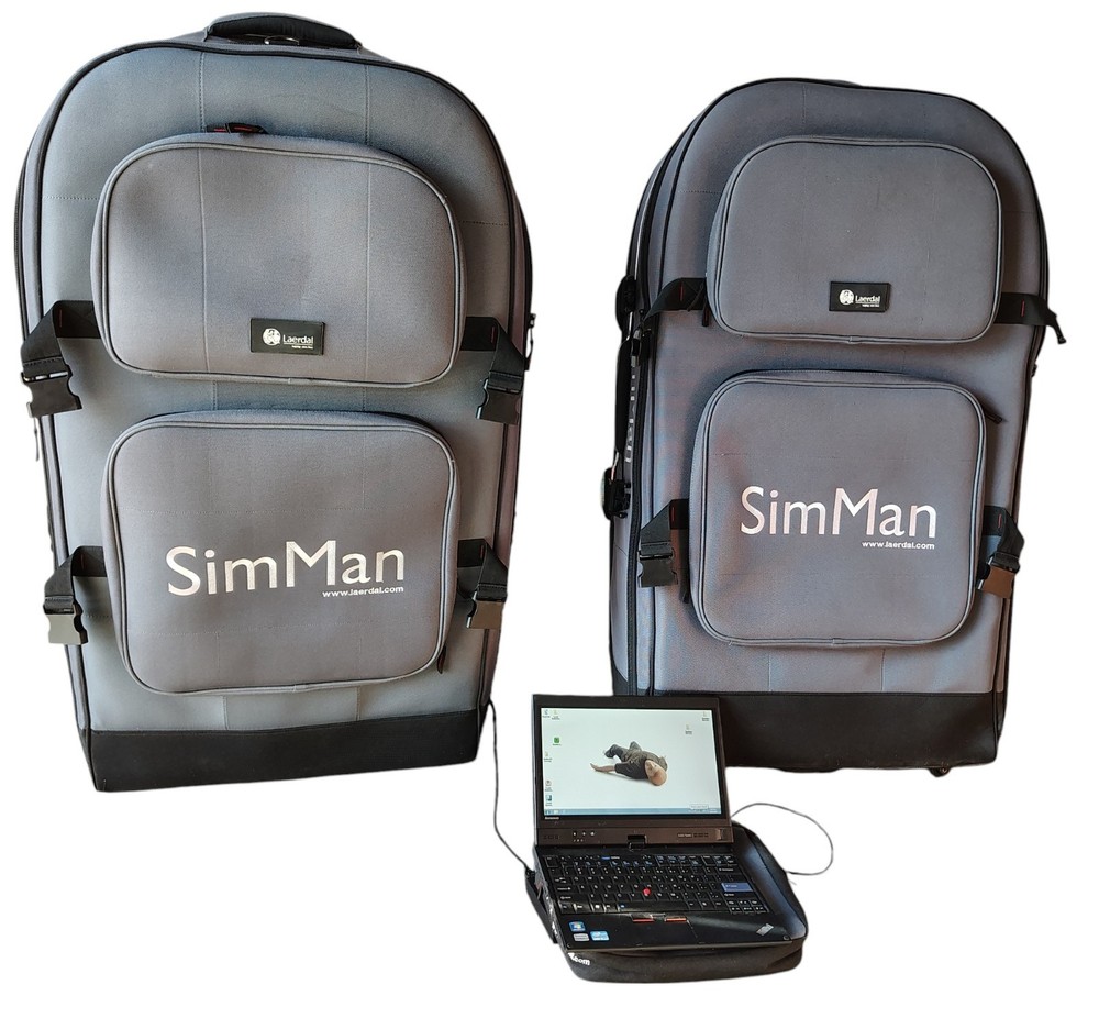 Laerdal SimMan 3G Advanced Patient Simulator with computer, software and Cases