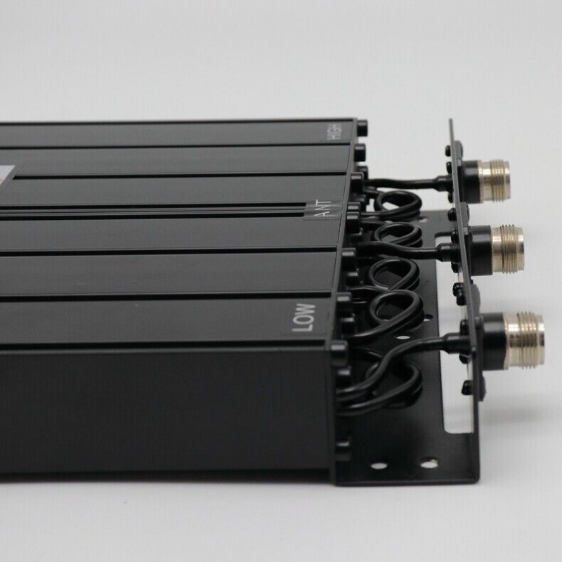 50W UHF 440-490MHz 6 Cavity Duplexer N-Type; Ships Tuned in 24-48 Hours