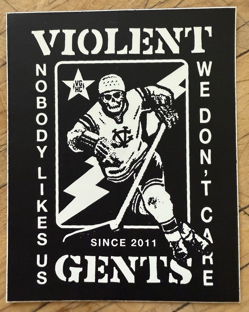 Violent Gentlemen Player Sticker