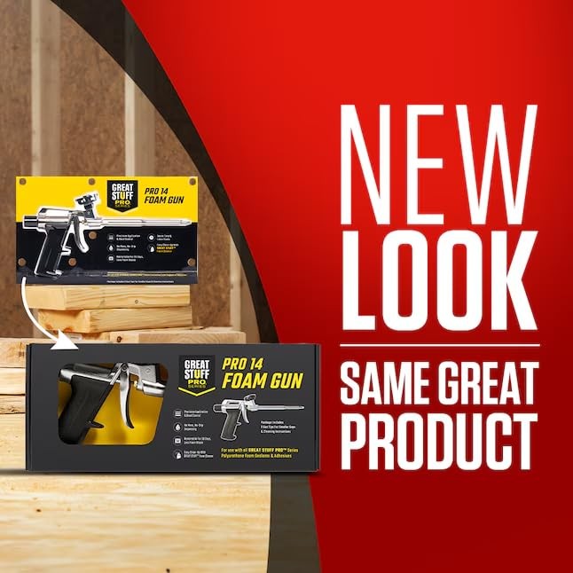 Great Stuff Pro 14 Foam Gun Silver