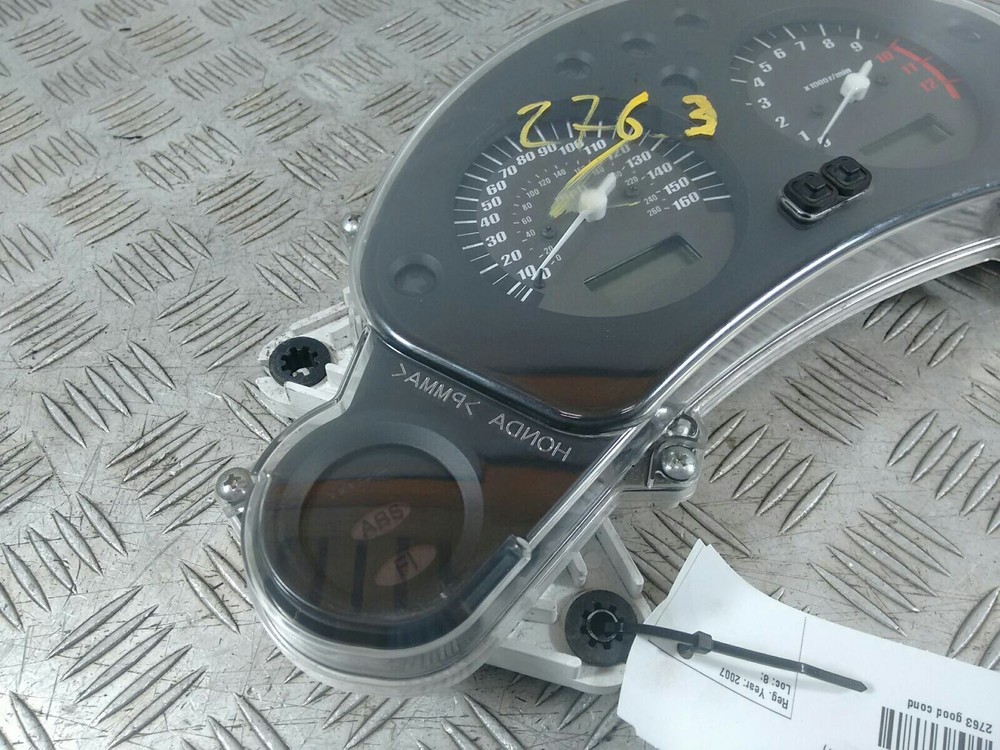 2007 HONDA CBF1000 SPEEDOMETER CLOCKS BINNACLE 999999 Miles
