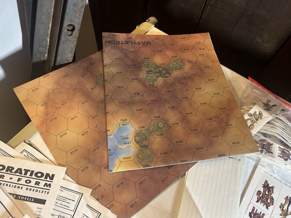 Battletech 2nd Ed. 1604 FASA Missing Card Stands