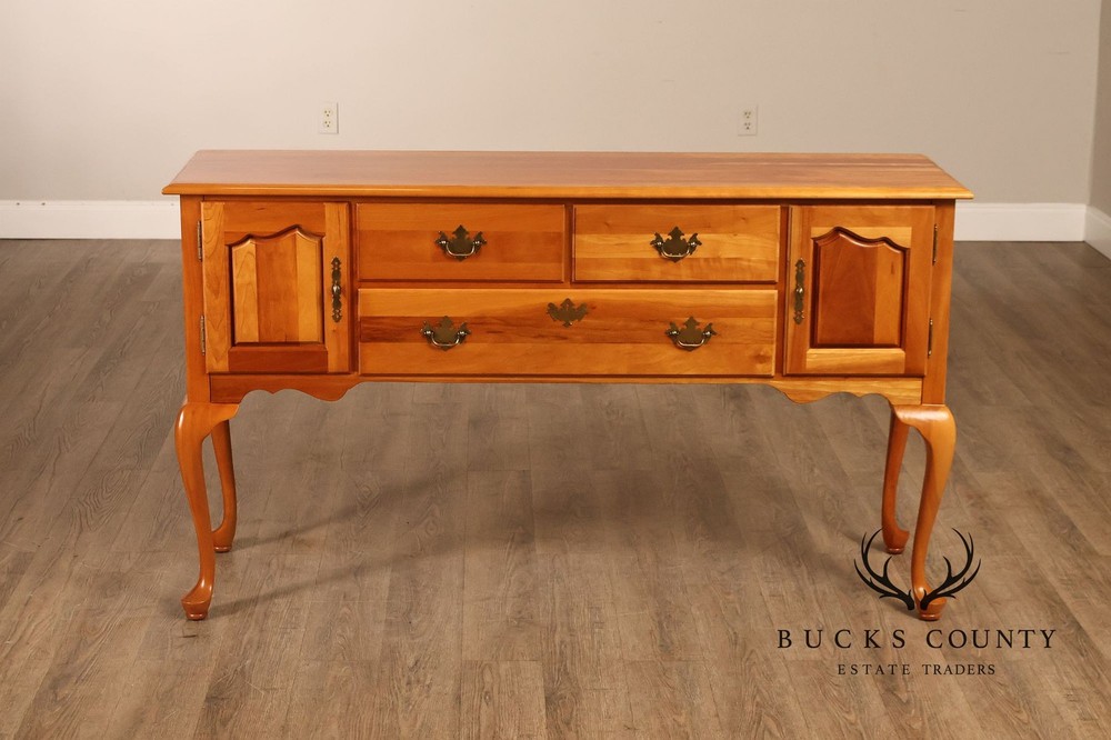 Nathan Hale Natural Finish Solid Cherry Sideboard