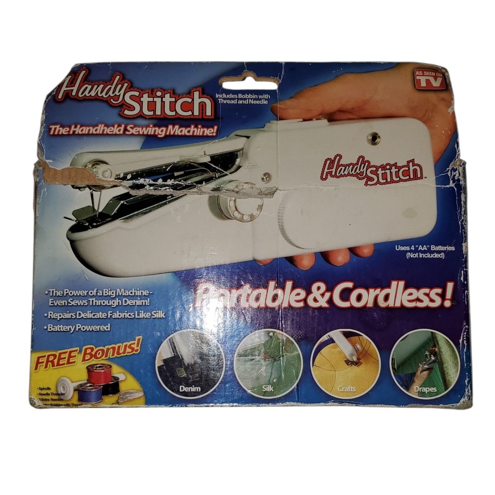 Handy Stitch Battery Power Handheld Sewing Machine Portable