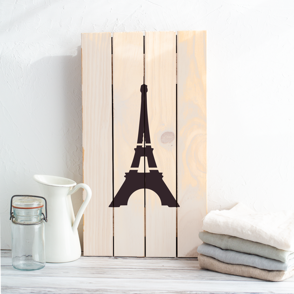 Eiffel Tower Stencil - Durable & Reusable Mylar Stencils