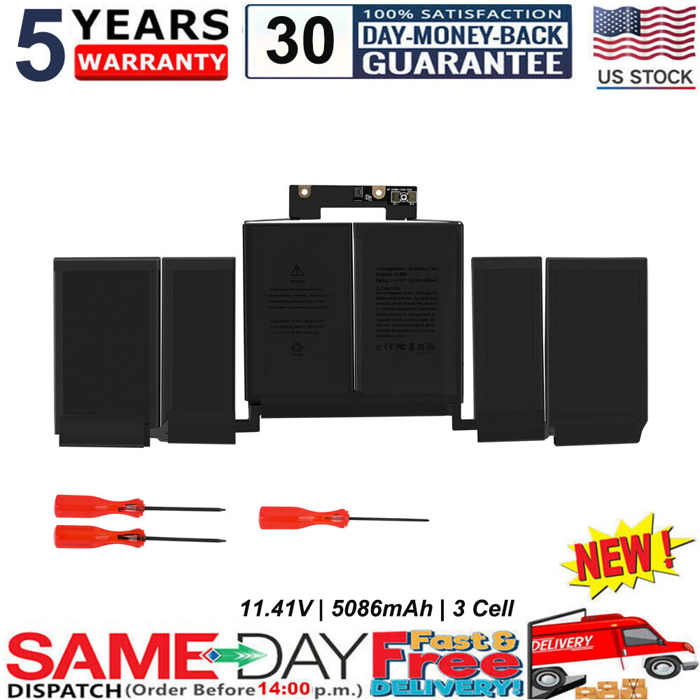 A1964 Battery for MacBook Pro 13" A1989 Mid 2018 2019 / A2251 2020 EMC 3214 3348