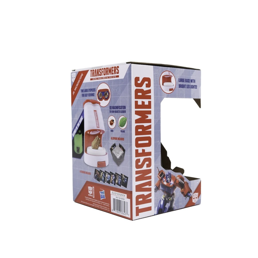 2025 TRANSFORMERS Hasbro JR. MICROSCOPE 8x Magnification/STEM/Digital NEW Read
