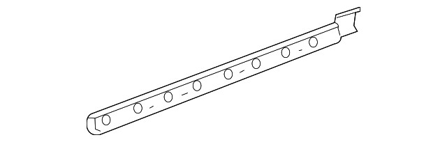 Genuine GM Step Panel Reinforcement 25749513