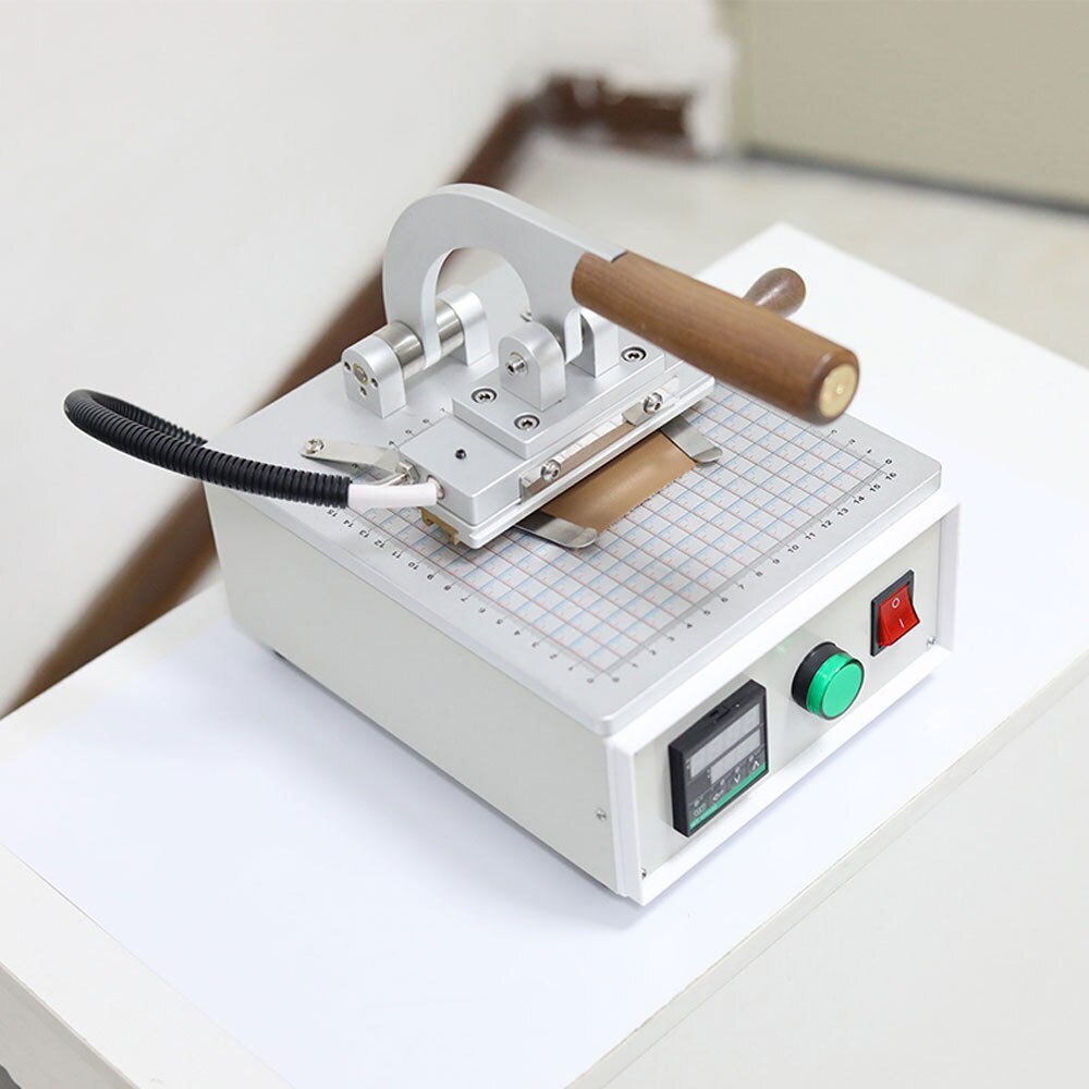 Manual Bronzing Machine Leather Emboss Press Tool Pvc Card Heat Press Machine
