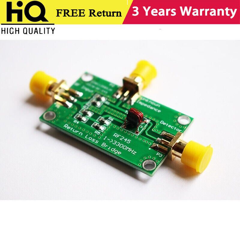 RF245 1-3300MHz Passive Return Loss Bridge Module Input Maximum Signal 2W
