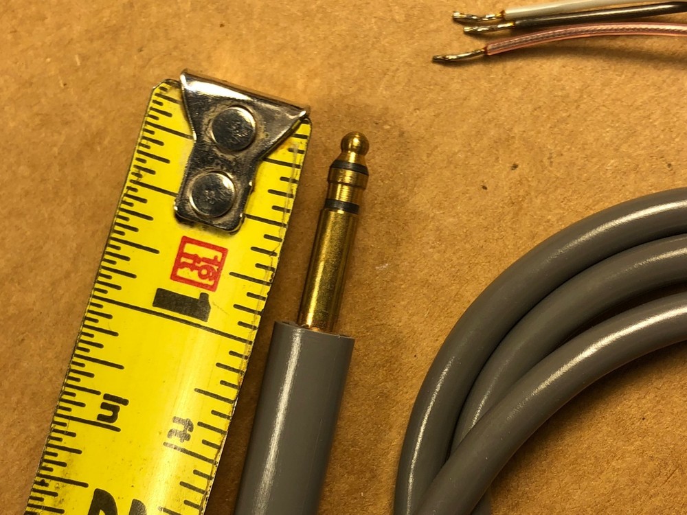 NOS Vintage 310 Telecom Plug Wired 3-conductor Cable