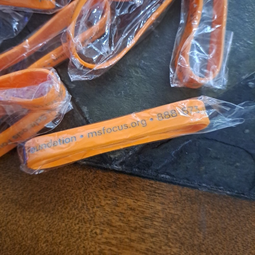 MS Information Packets With MS Bracelets. Includes 9 Bracelets,10 Packets.