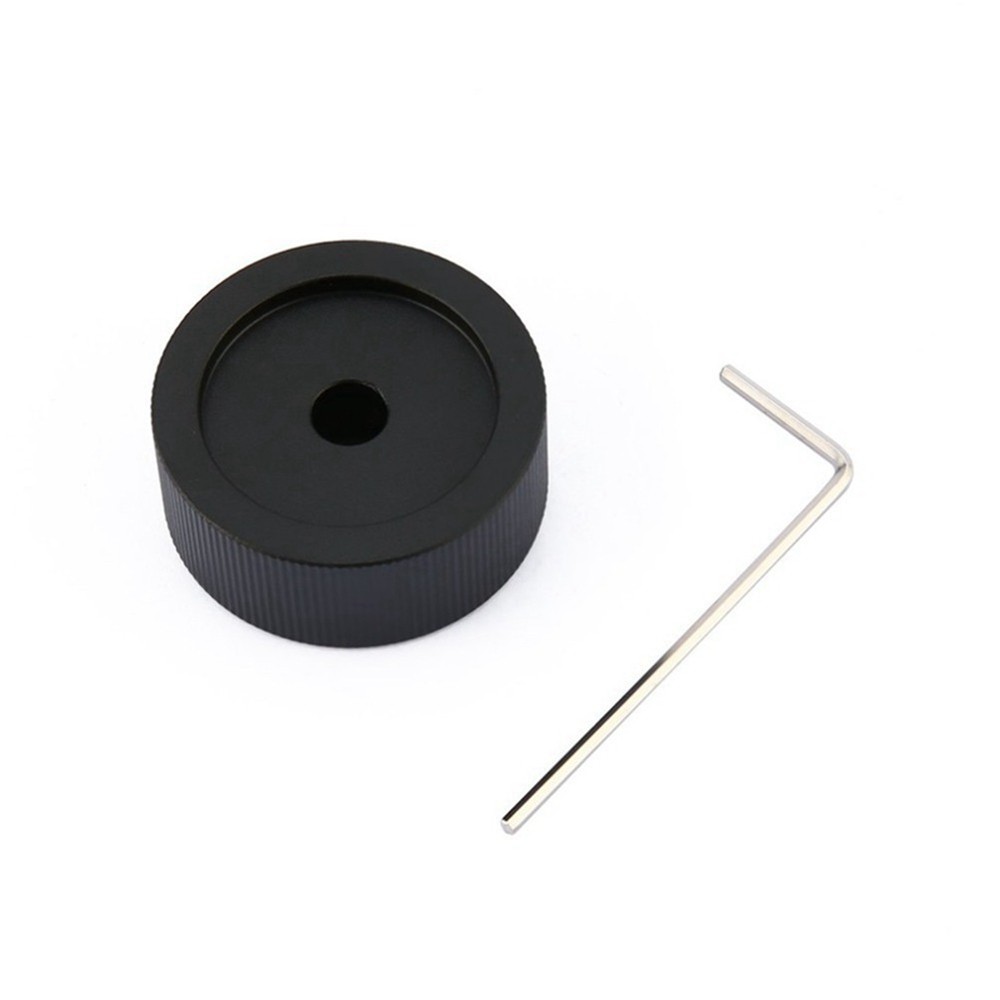 Matte, Universal, Practical, 32 X 13mm, 6mm Hole, Black, Solid Alumi8491