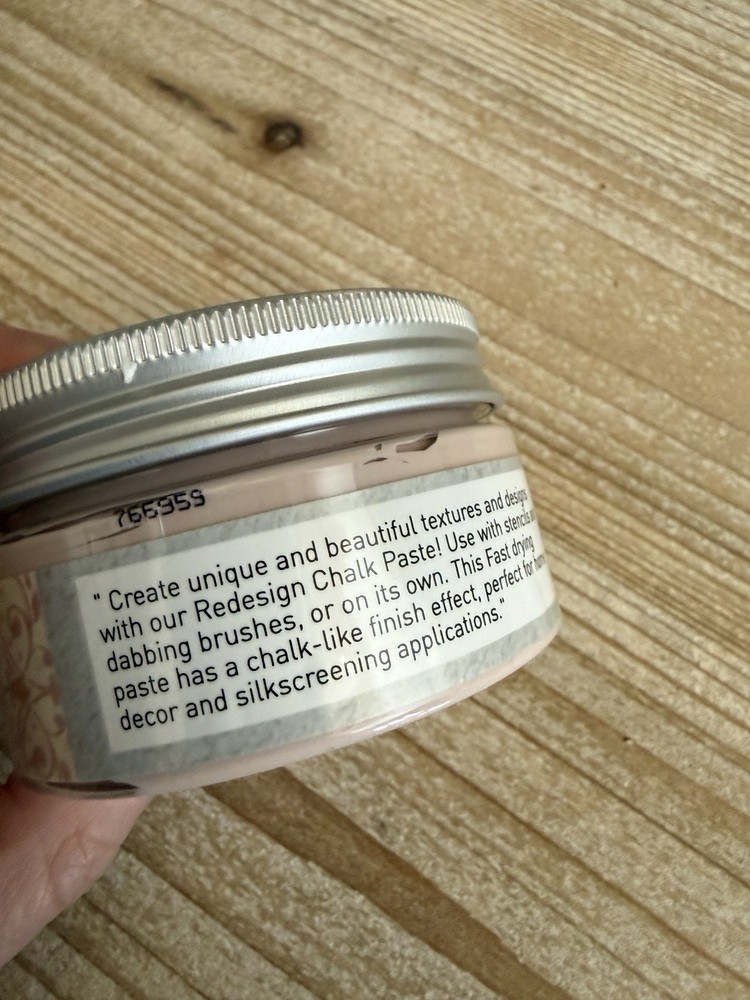 Desert Rose Chalk Paste Redesign with Prima