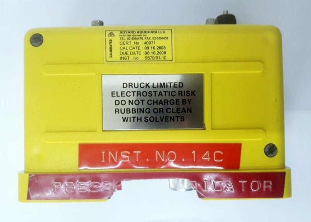 DRUCK / Digital Pressure Indicator / DPI 700 (IS)