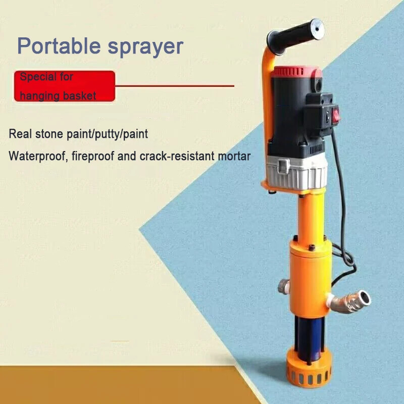Mortar Waterproof Paint Spraying Multifunctional Small Paint Spraying Machine