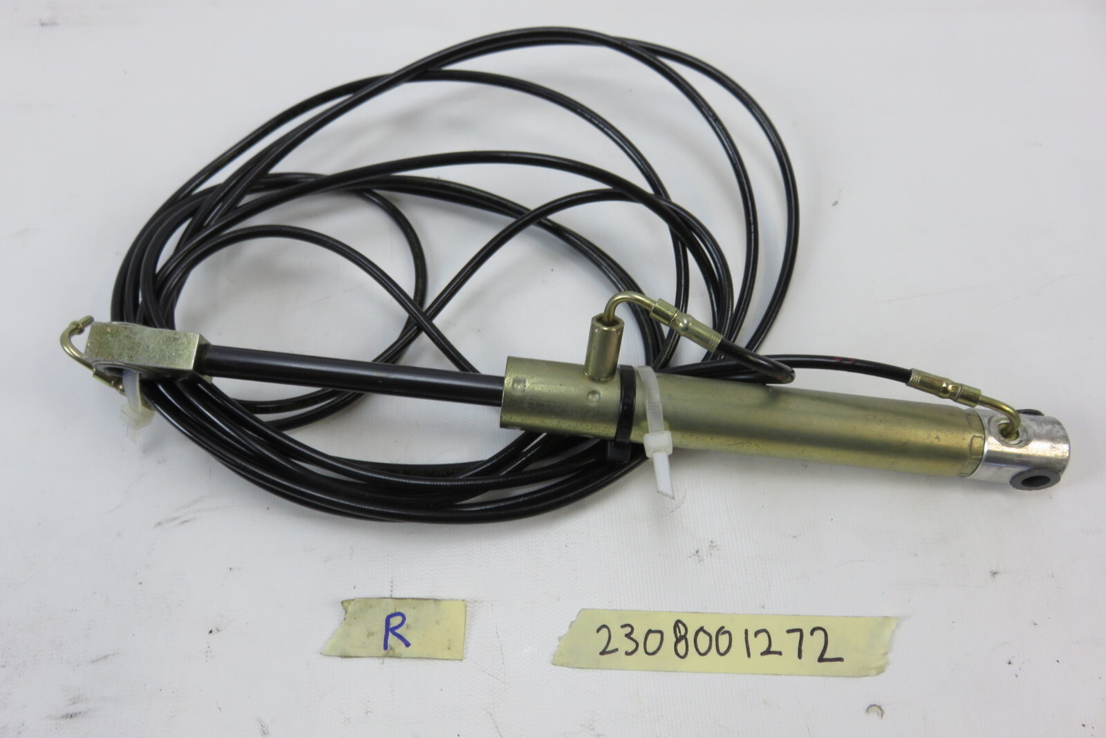 Mercedes R230 SL55 SL500 hydraulic cylinder, hard top main lift right 2308001272