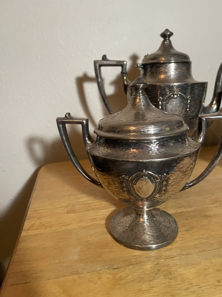 Sheffield Silver plate Teapot 4 Pieces
