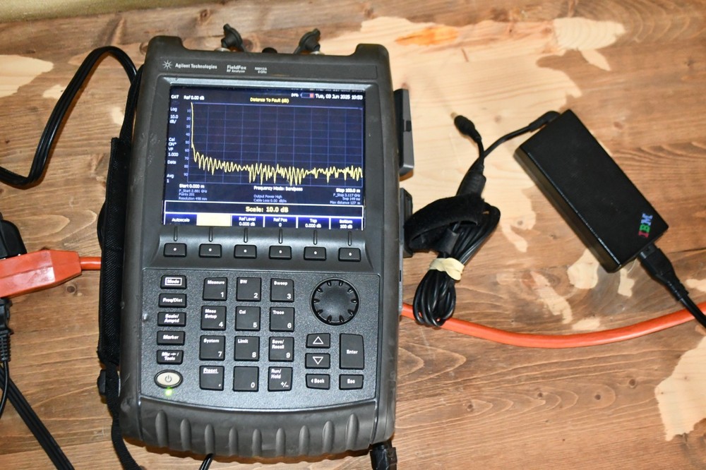 Keysight N9912A FieldFox RF Analyzer 6GHz w/ CPU2 NEEDS CALIBRATION READ W3A4