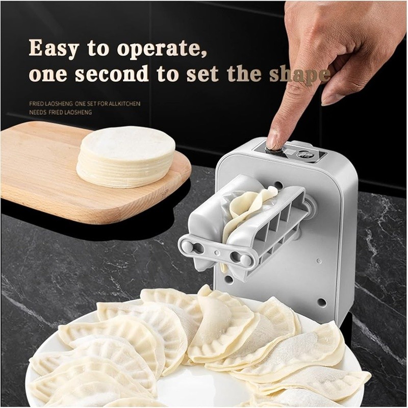 Electric Gyoza Maker Automatic Dumpling Machine Easy Clean Time Saving Kitchen