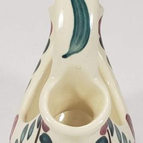 Purinton Pottery Slipware Wedding Vase Flower Pattern