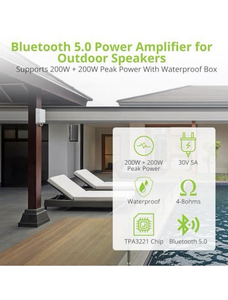 Bluetooth Power Amplifier