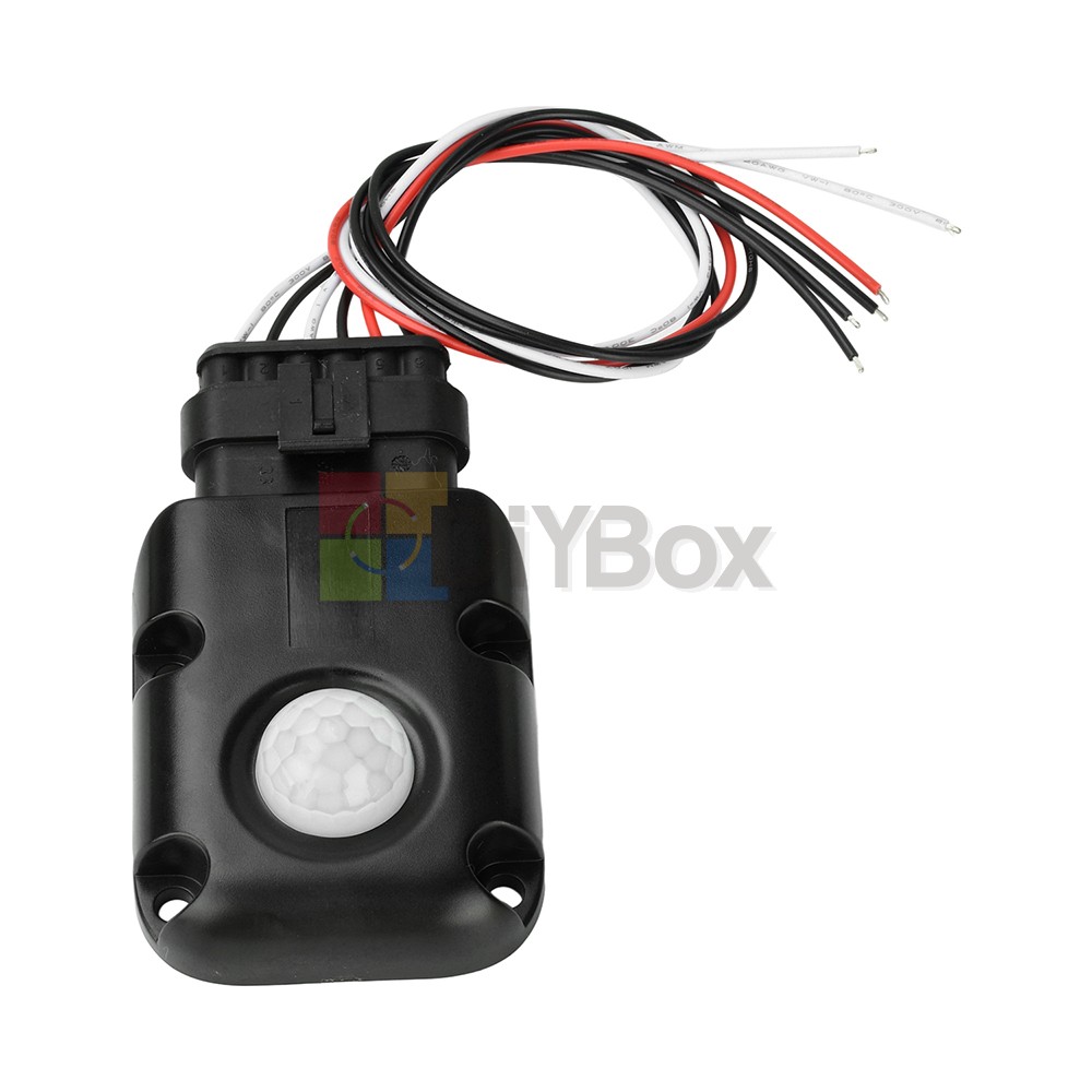 DC6-24V Infrared PIR Motion Sensor Detector LED Outdoor Waterproof Sensor Switch