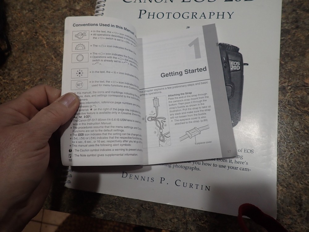 Canon EOS 20D Digital Camera Instruction Book / Manual / User Guide & Course