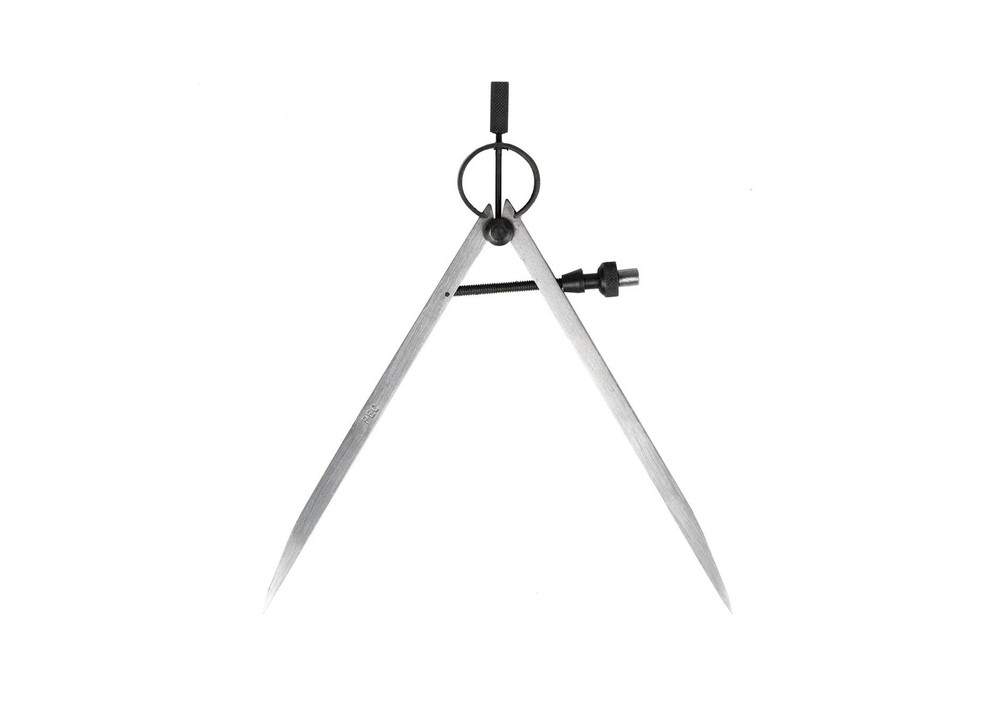 Spring Divider Caliper Quick Nut Drafting Ruler Tool Woodworking 10 Inch