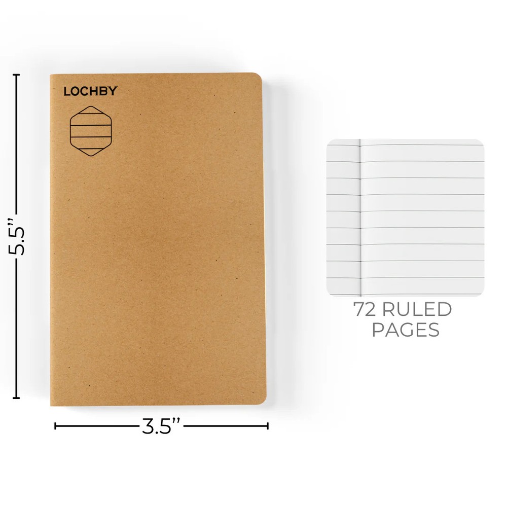 LOCHBY - Pocket-size Ruled