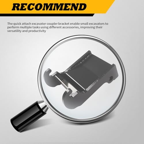 X-change Quick Attach Excavator Coupler Bracket Compatible with E Series Models