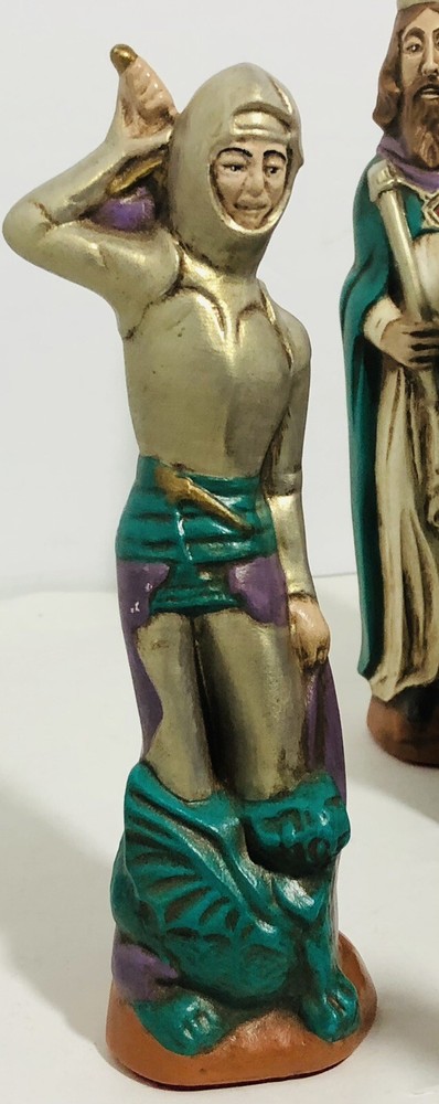 Vintage Hand Painted Chess Figures (29)
