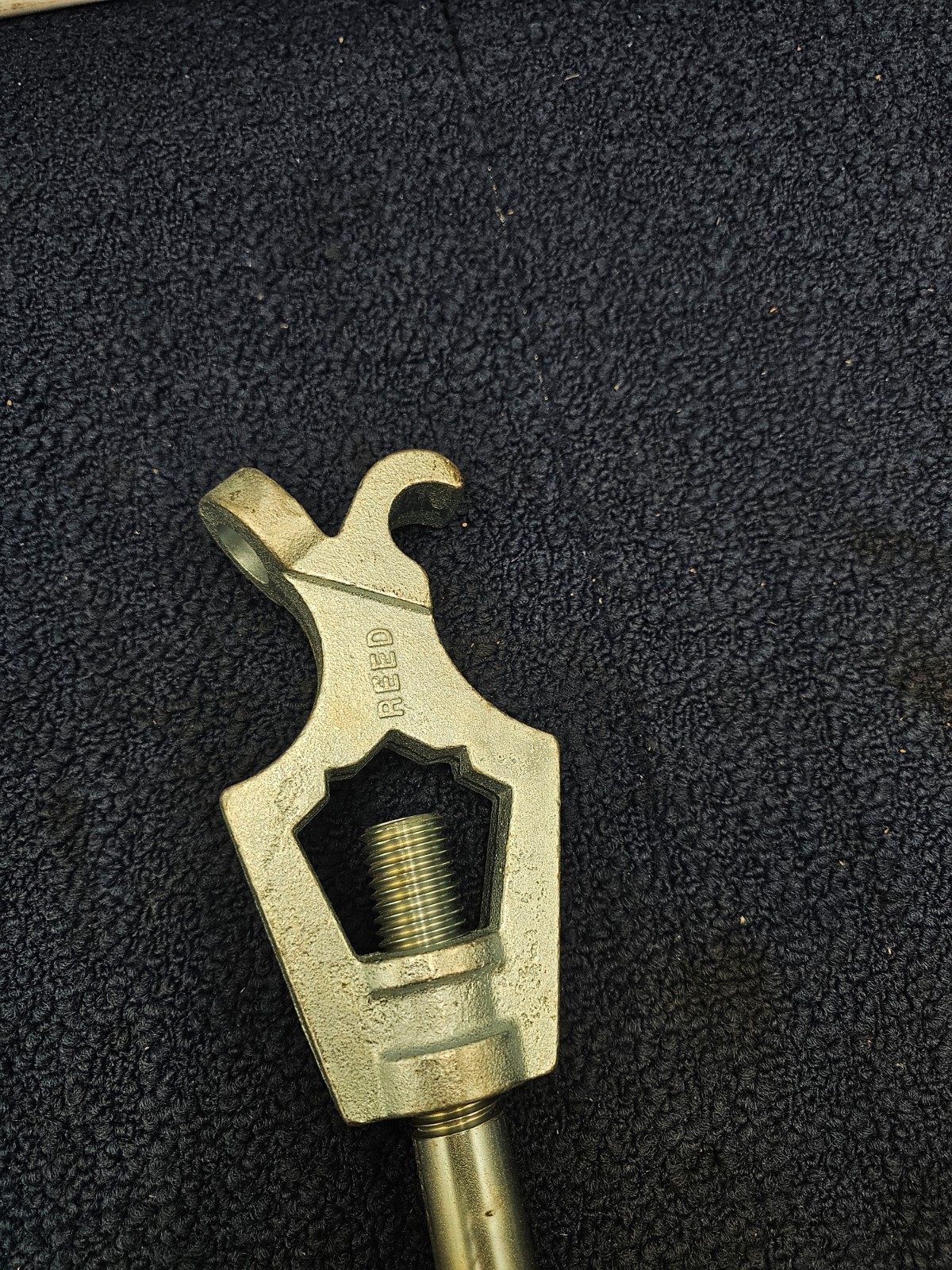 Reed Forged Steel Hydrant Wrench, 1-1/4" Square, 1-3/4"Pentagon, 18-3/4" Long