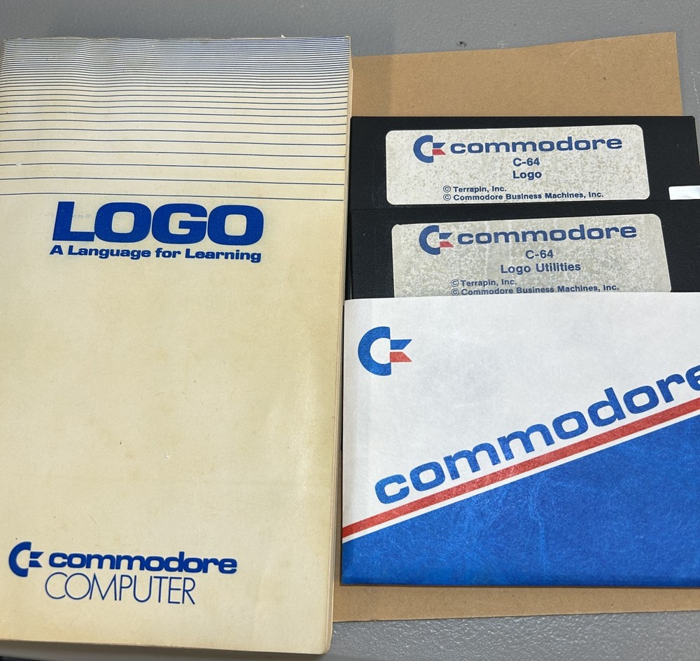 Commodore 64 LOGO Manual & Disks