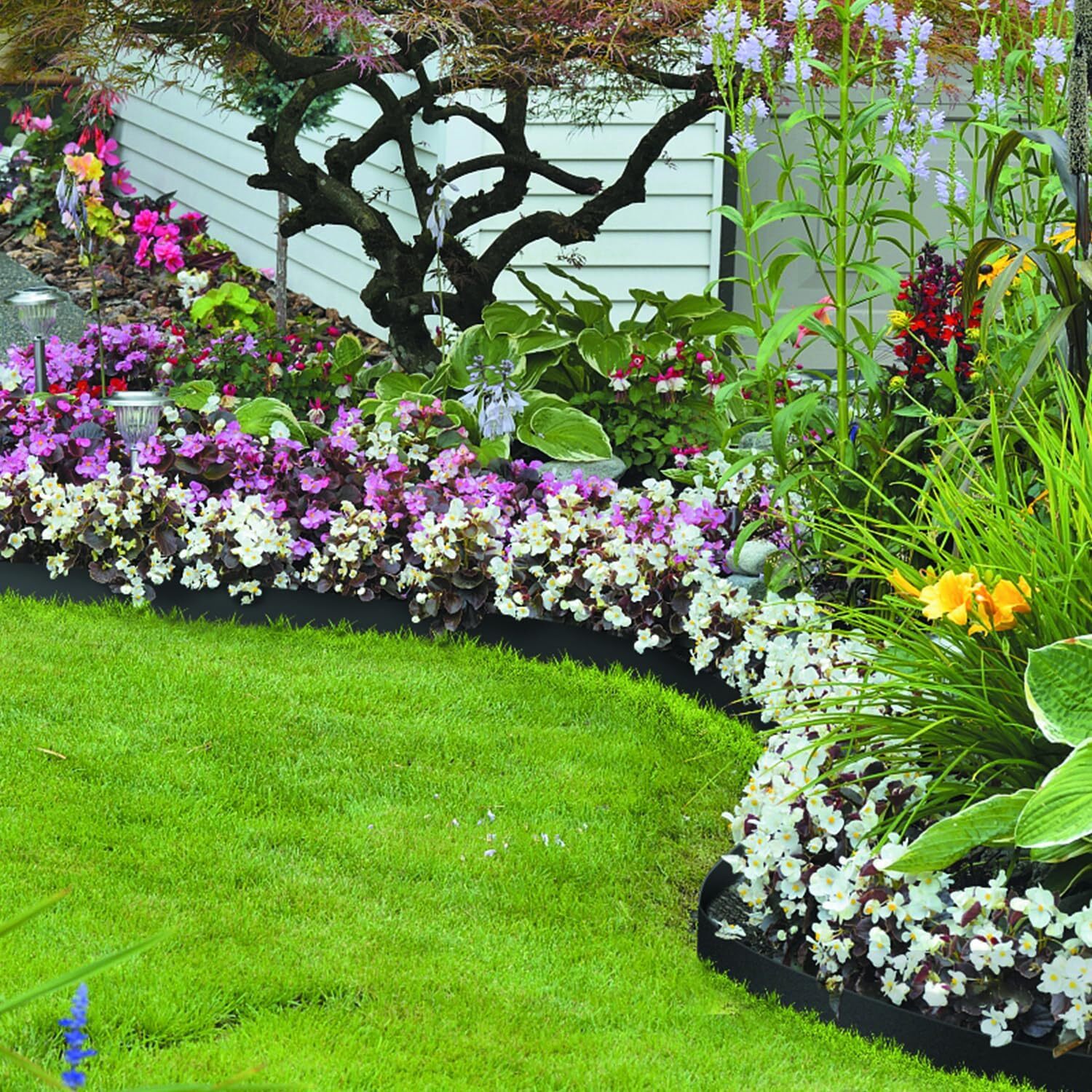 8-INCH Galvanized Steel Landscape Edging Metal Garden Raised Bed Lawn Border