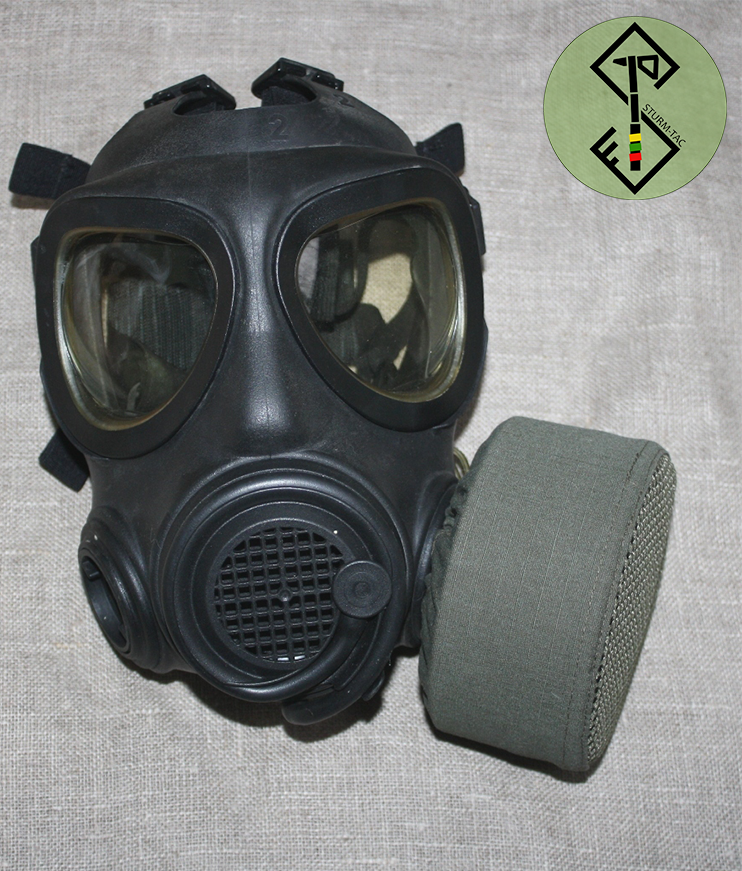 Gas Mask Filter Cover Ranger Green