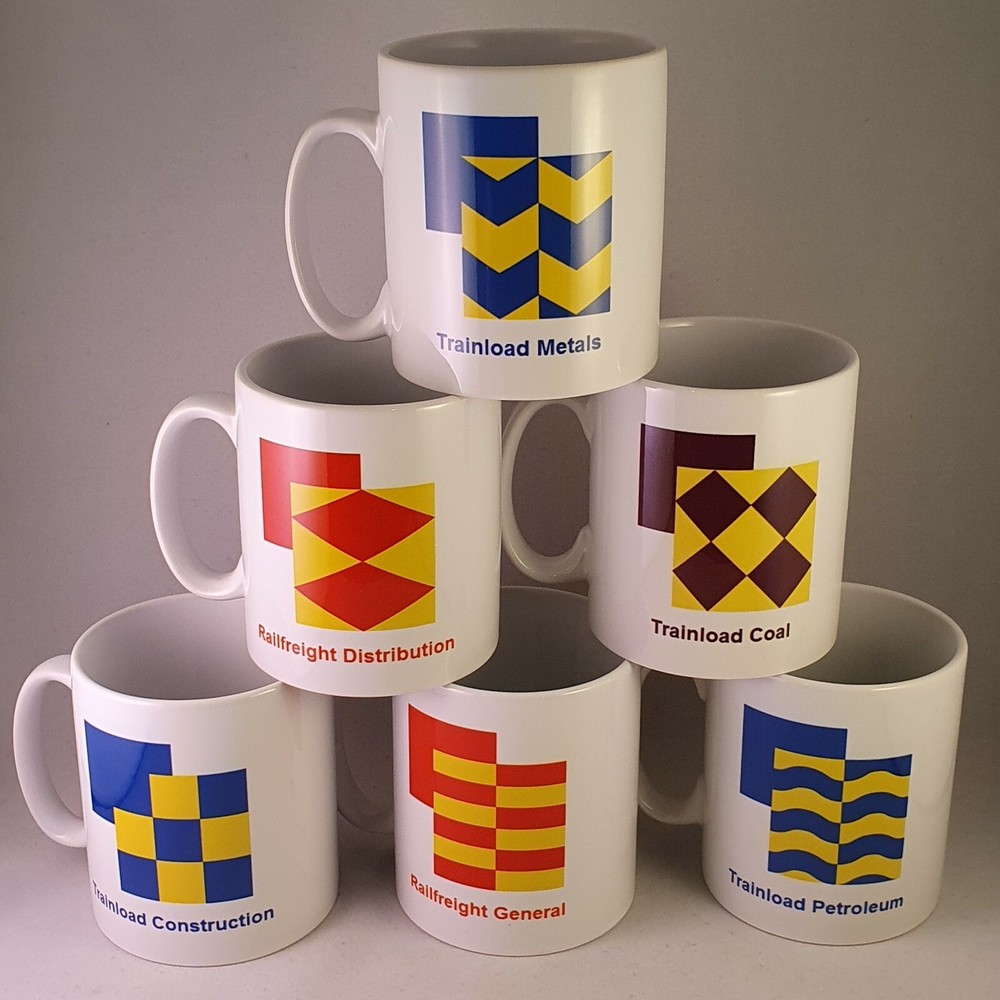Railfreight Trainload Sub-Sector Railway Mugs / Train Cup | Great Gift