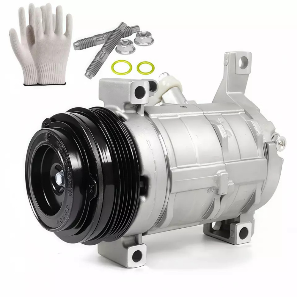 A/C Compressor For Cadillac Escalade Chevy Tahoe Suburban GMC Yukon With Rear AC
