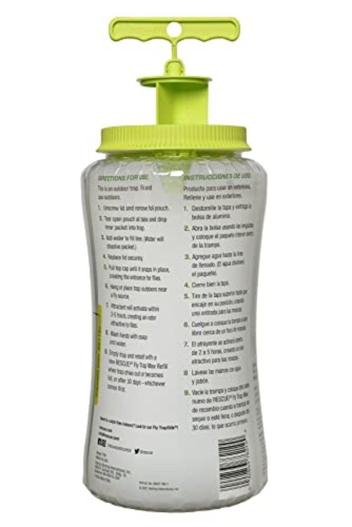Fly Trap Max – Extra Large Reusable Outdoor Fly Trap - 2 Traps