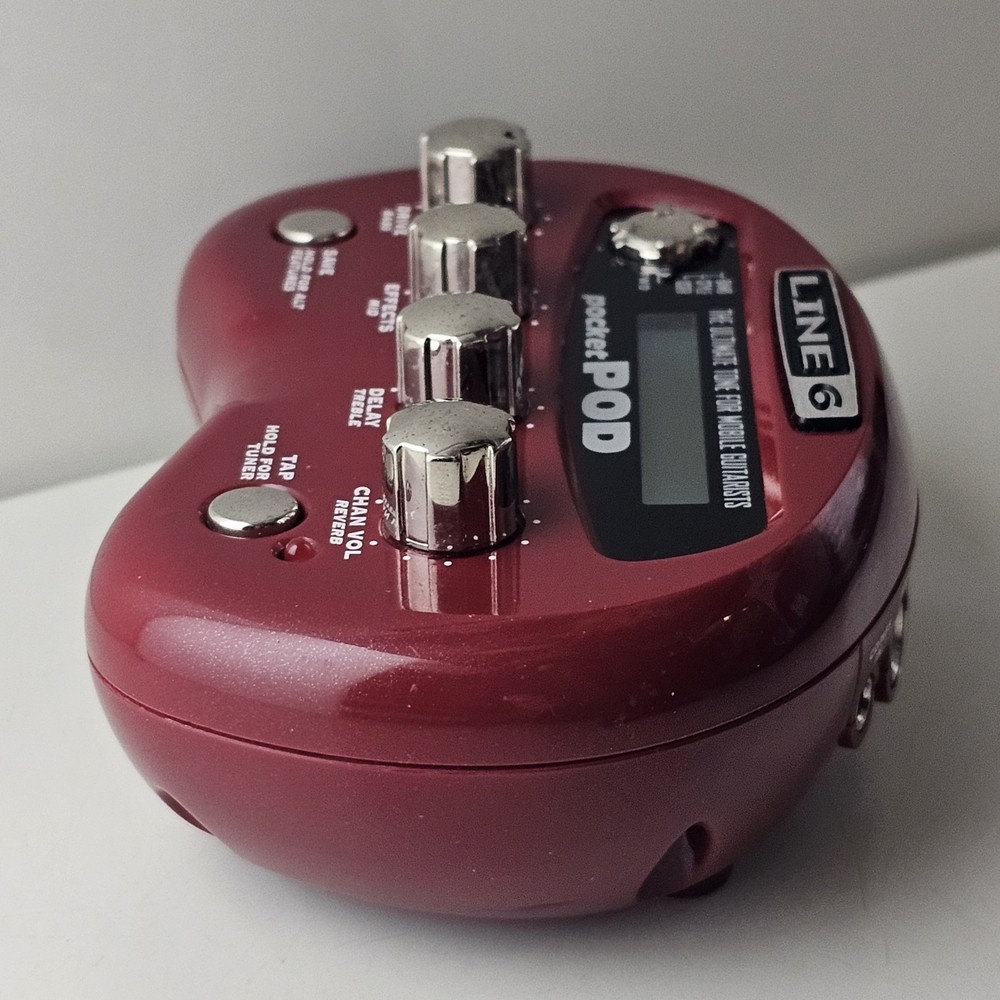 Line 6 Pocket POD - Excellent Condition - UNTESTED - Portable Amp Modeler & FX