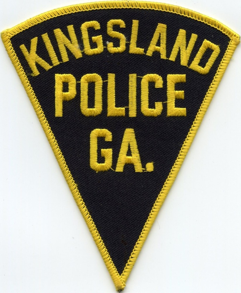 KINGSLAND GEORGIA POLICE PATCH